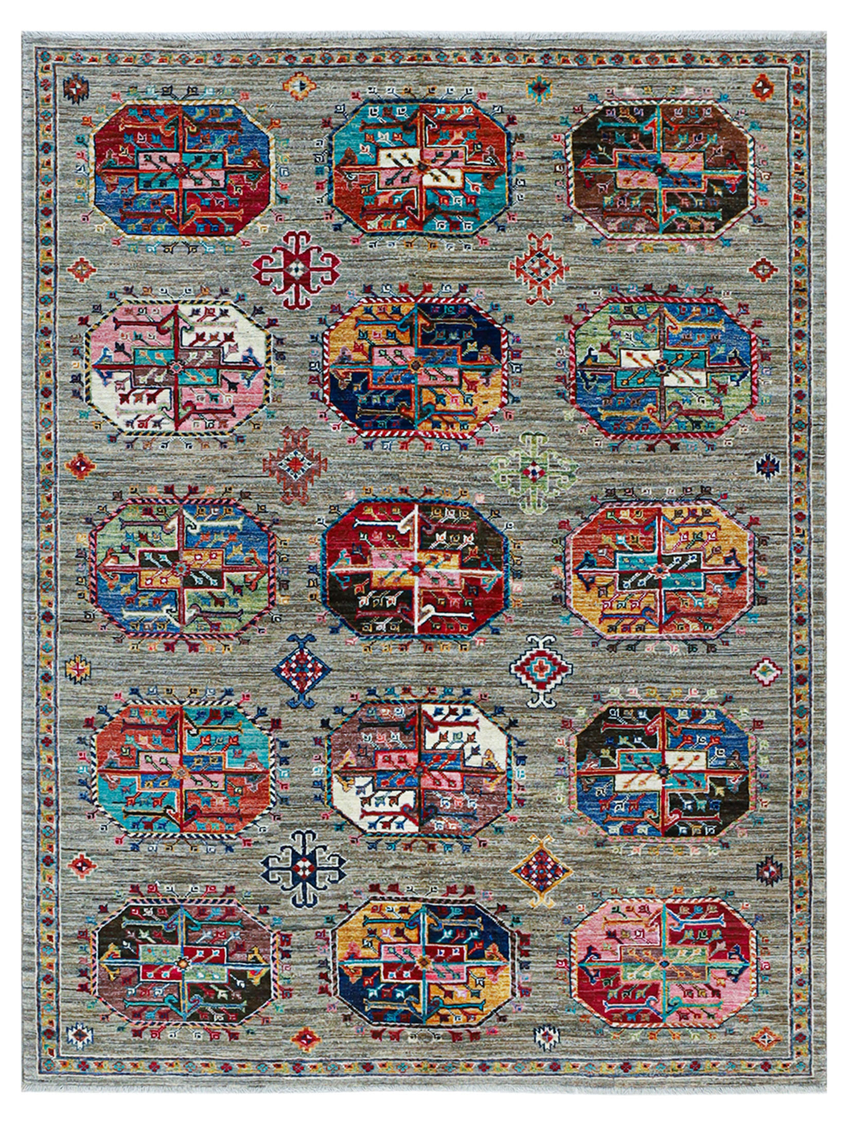 Buchara Ghazni ca. 155 x 202 cm, Unikat / Einzelstück