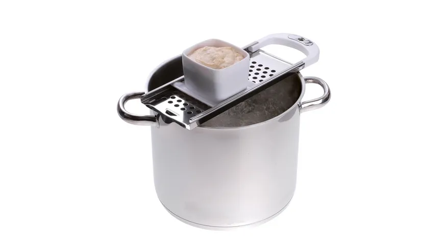WESTMARK Spätzlehobel »Knöpfle« silber/weiß
