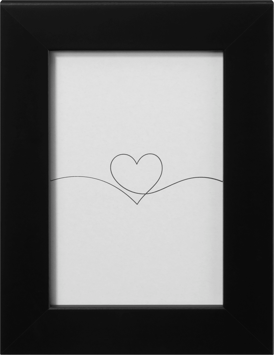 Bilderrahmen Beskeden 10x15 cm, schwarz, 1 St
