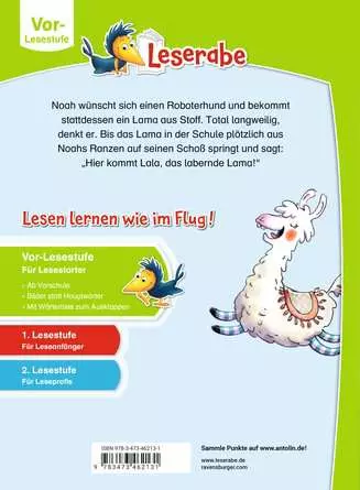 Leserabe - Vor-Lesestufe: Lala, das labernde Lama