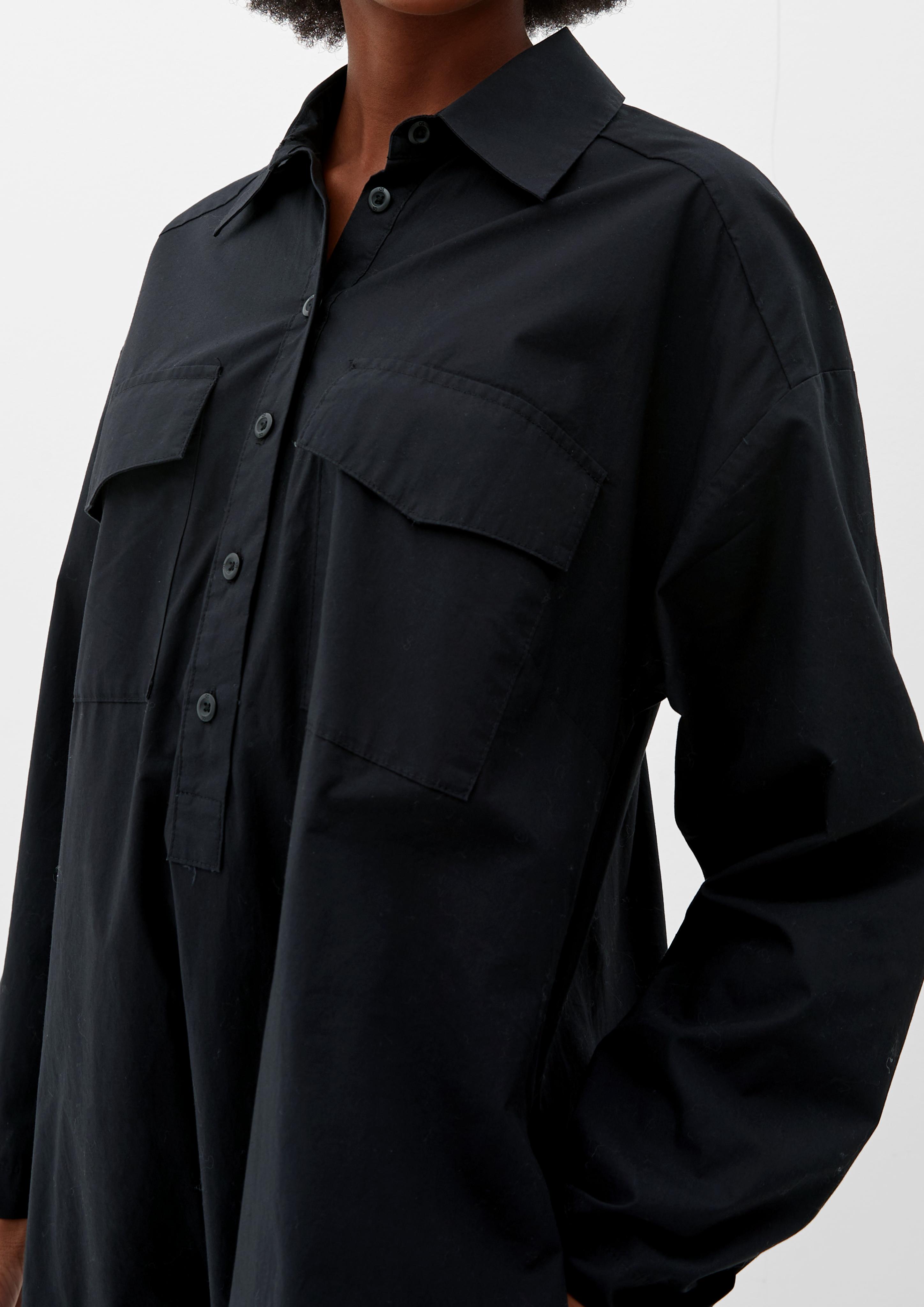 Hemdblusenkleid mit Volant  2118983-9999