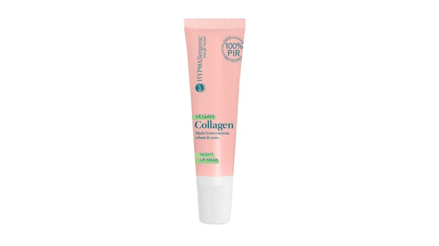 HYPOAllergenic Vegan Collagen Night Lip Mask 10 g rosa