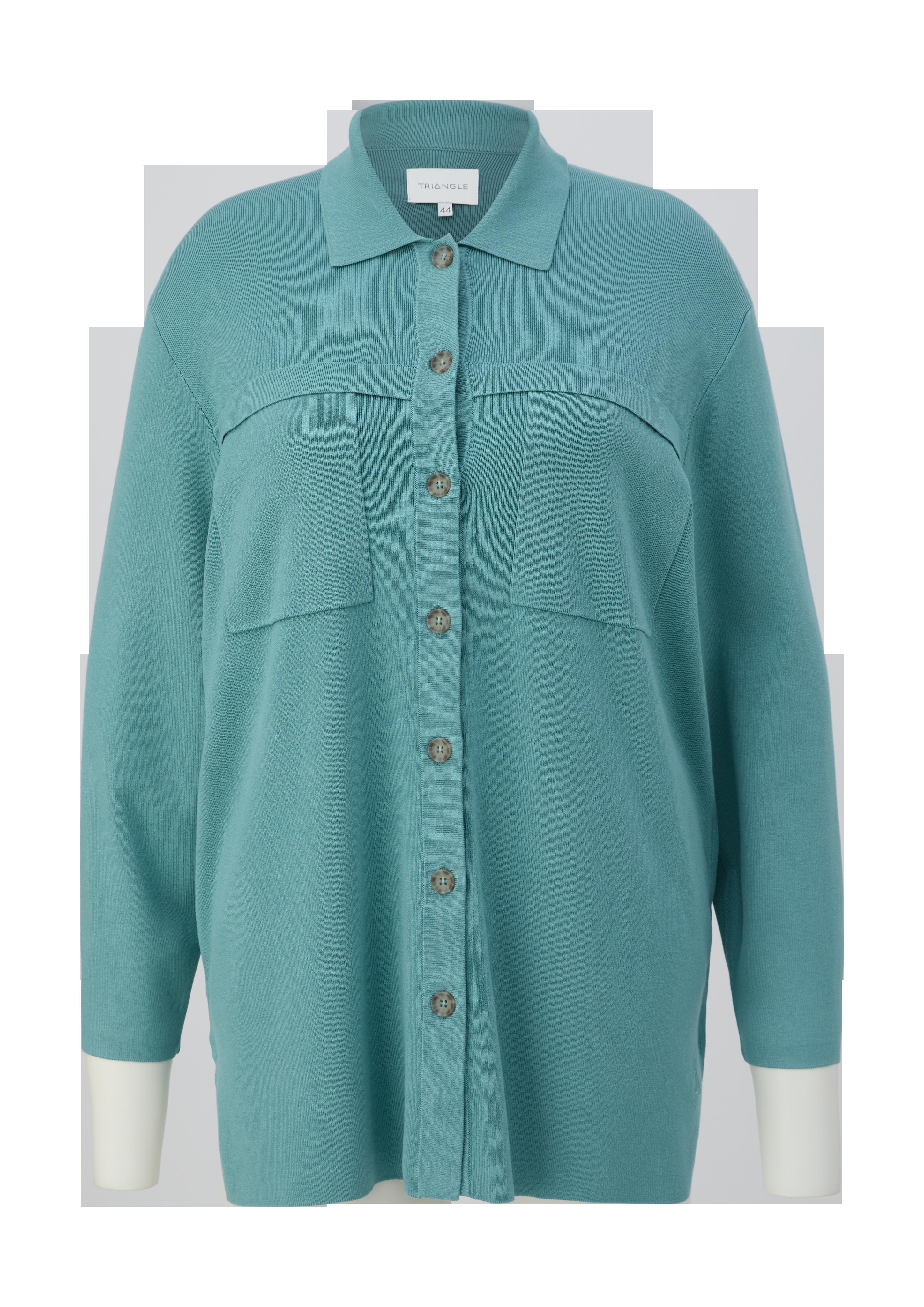 Overshirt mit aufgesetzten Taschen  2138183-6557