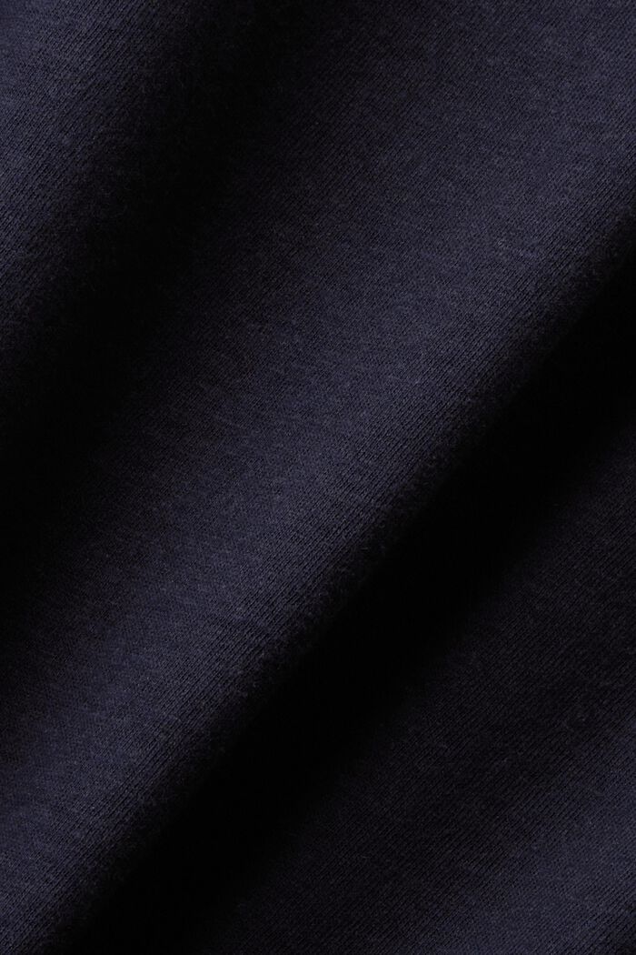Jersey T-Shirt, Baumwolle-Leinen-Mix