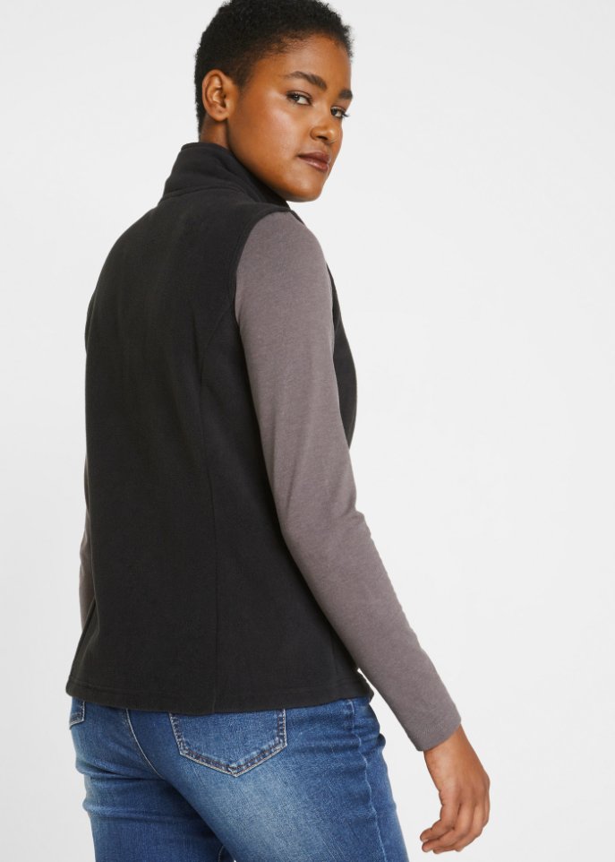 Fleece-Weste mit Taschen