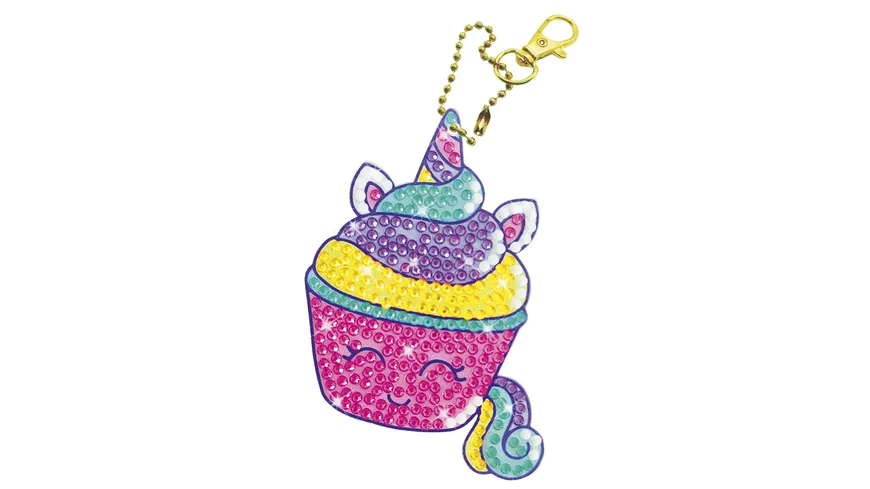 DIAMONDZ CRYSTAL PAINTING Keychain Set Unicorn