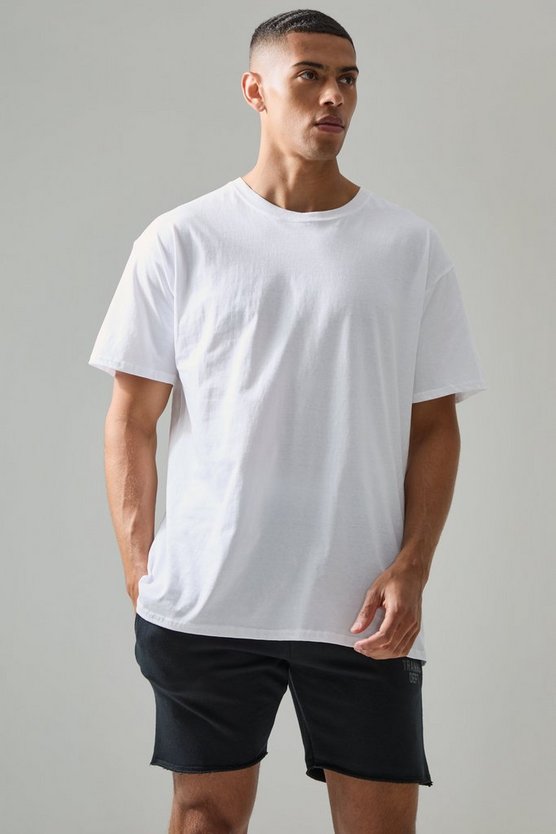 Man Active Oversize T-Shirt mit Tennis Club Print