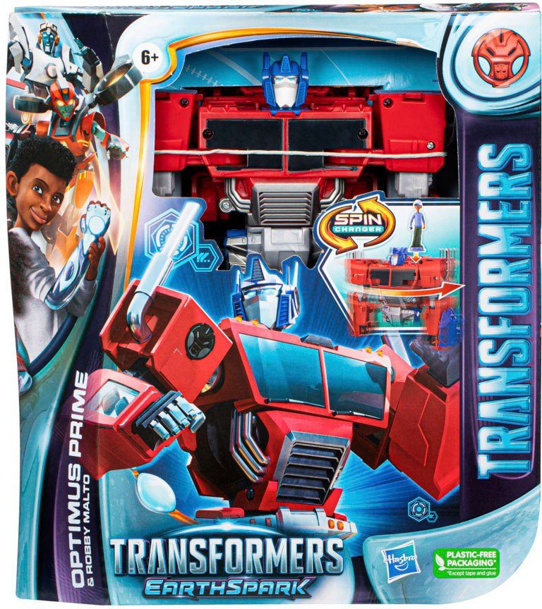 Hasbro Actionfigur Transformers EarthSpark Optimus Prime
