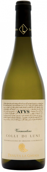 2020 ATYS Vermentino Colli di Luni DOC trocken - Tenuta La Ghiaia