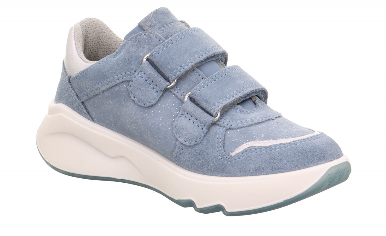 MELODY - Blau/SilberSneaker low mit Klettverschluss