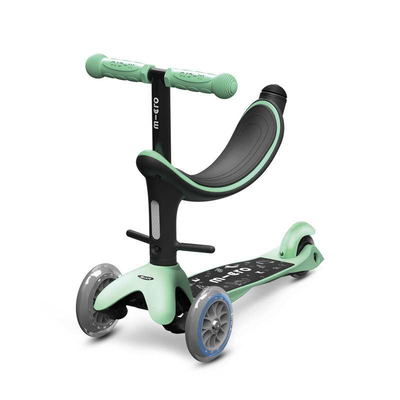 Trottinette évolutive - Mini 3 en 1 révolution vert pastel Micro