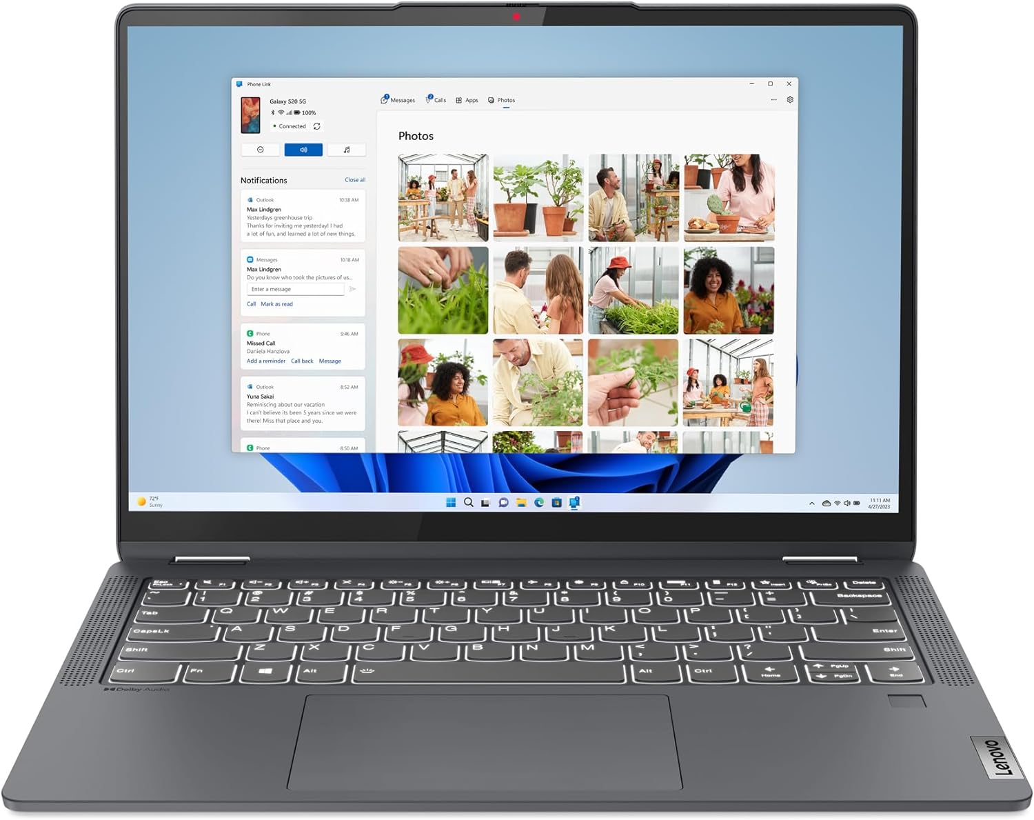 Lenovo IdeaPad Flex 5i - (2023) - Everyday Notebook - 2-in-1 Laptop Computer - Windows 11-14
