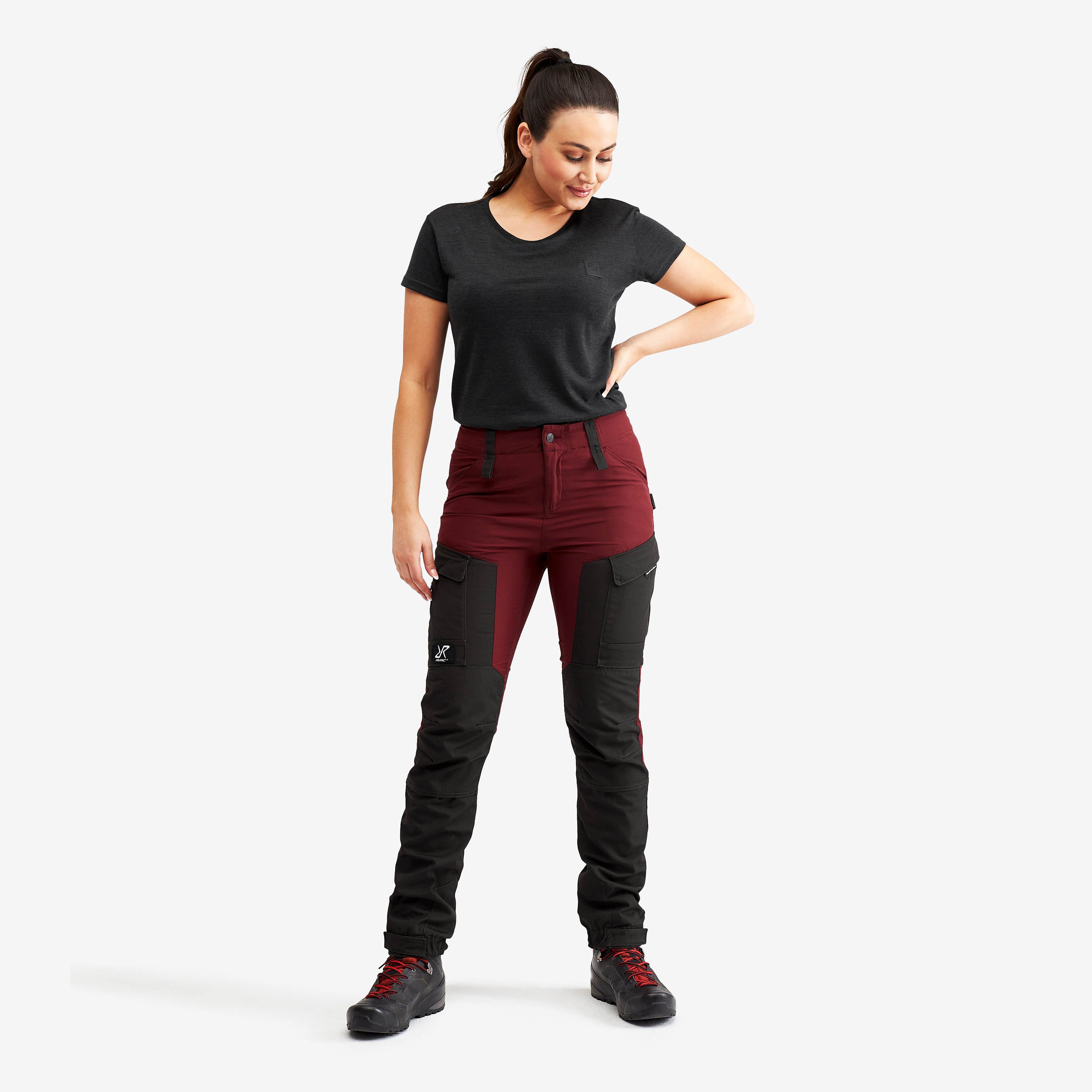 RVRC GP Pants Femme Bison Red