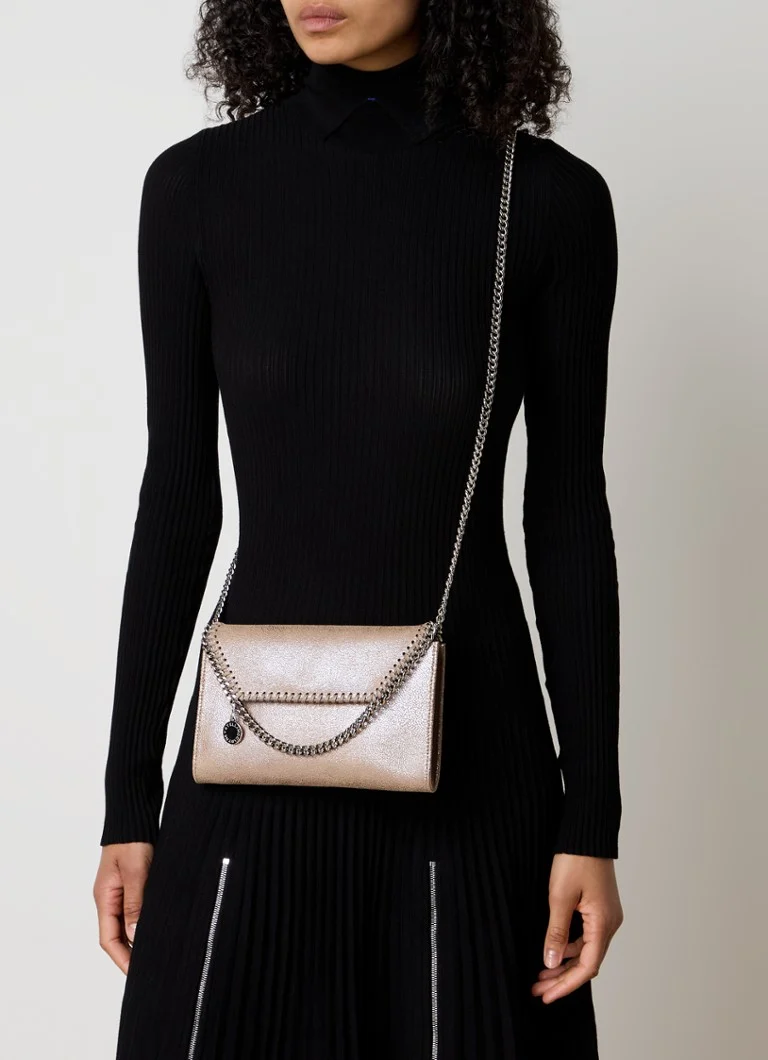 Stella McCartney Crossbody torba s metalnim završetkom