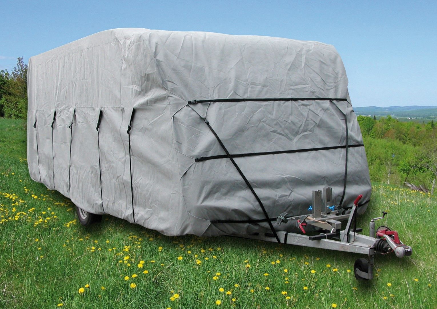 Eurotrail 450-500 cm Wohnwagen Schutzhülle