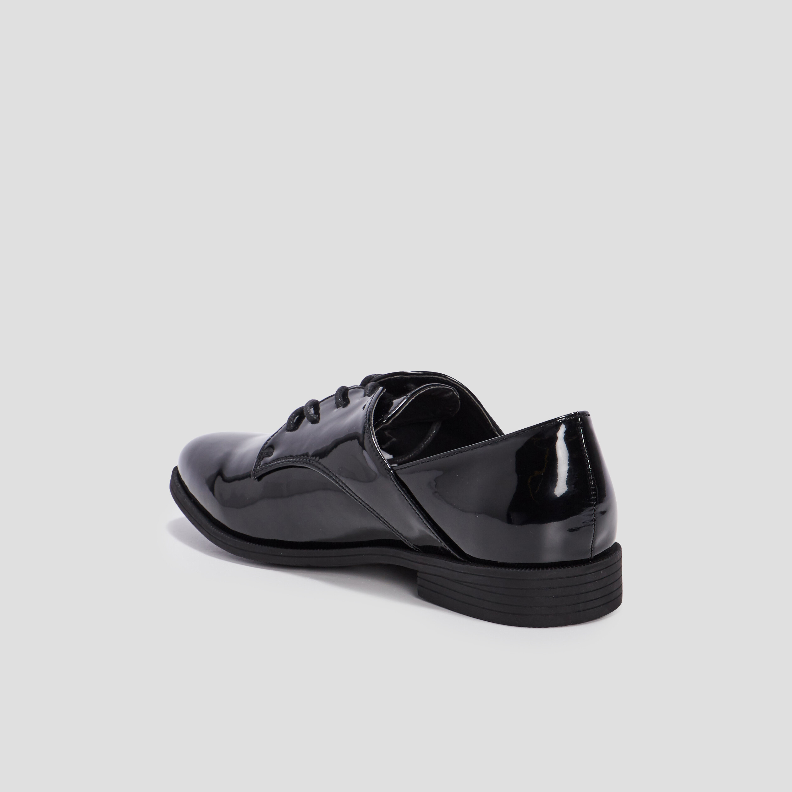 Derbies vernies noir femme | La Halle