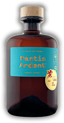 Pastis Ardent Pastis Ardent Sommerlich frischer Pastis in Bio-Qualität. 0,5	 Liter - Vol 45%