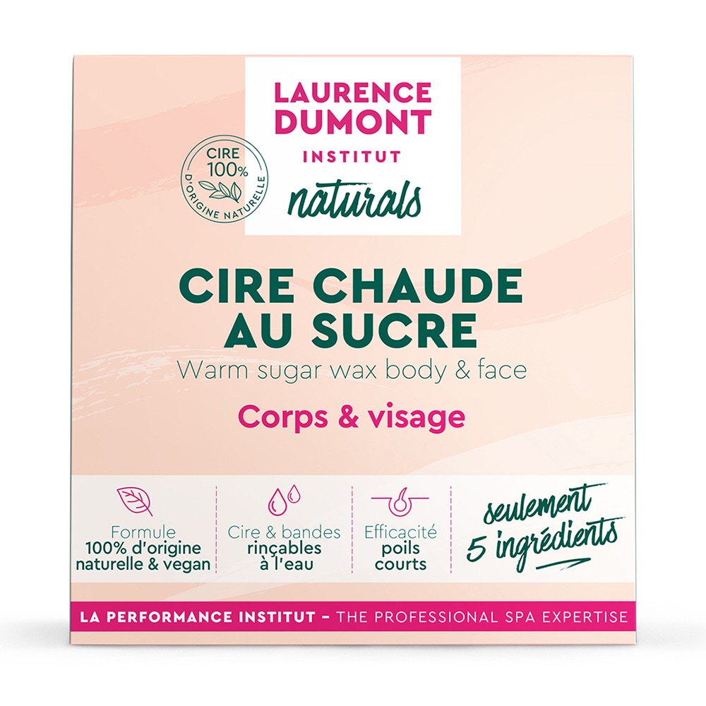 Laurence Dumont LAURENCE DUMONT INSTITUT Cire chaude ausucre Corps & Visage 250 ML Cire chaude