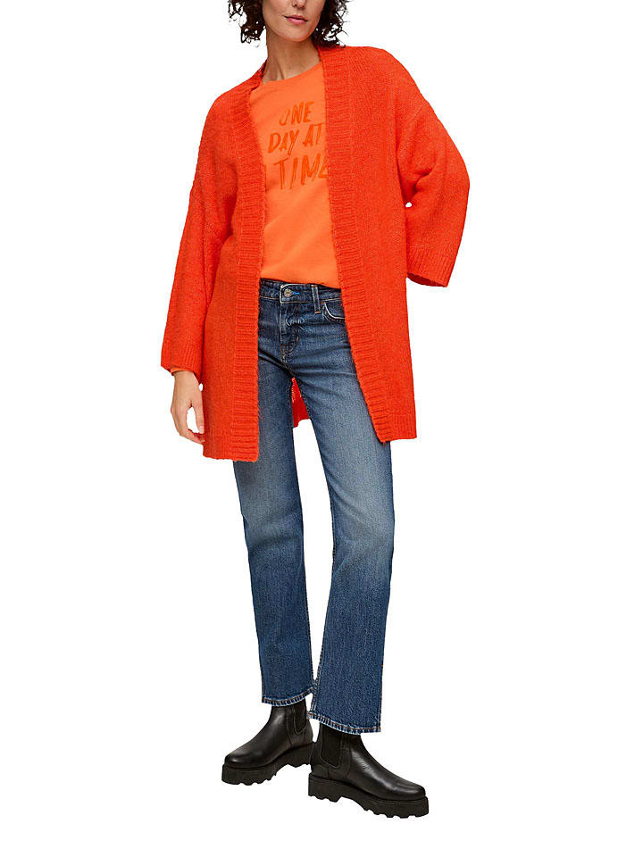 s.Oliver Cardigan in Orange günstig kaufen