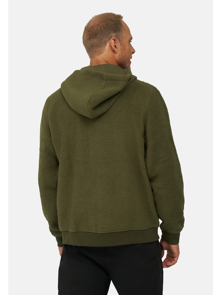 DANISH ENDURANCE Fleecejacke High Pile in dark green günstig kaufen