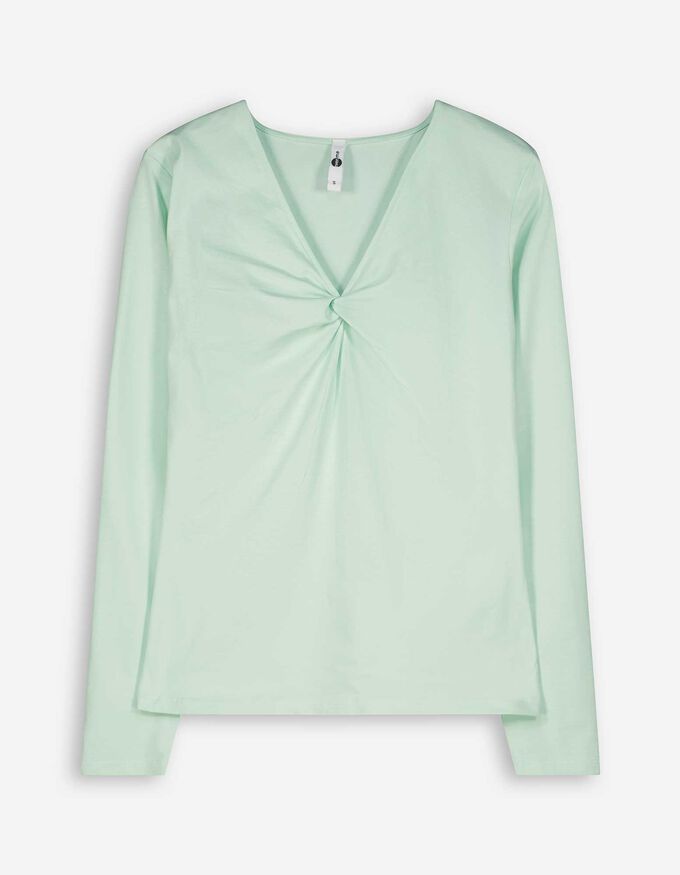 Langarmshirt - Knotendetail