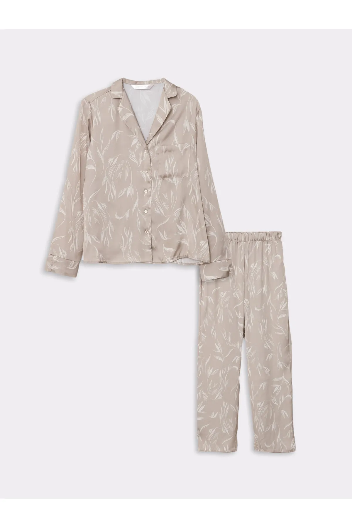 LC Waikiki  Pyjama set - Beige - Unifarben