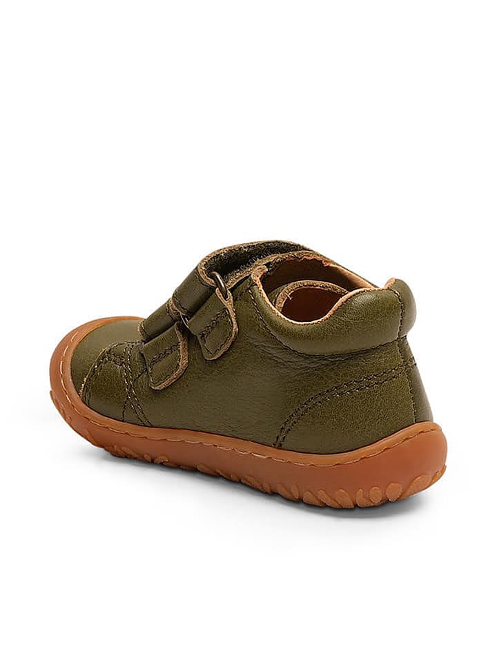 bisgaard Leder-Lauflernschuhe in Khaki günstig kaufen 21