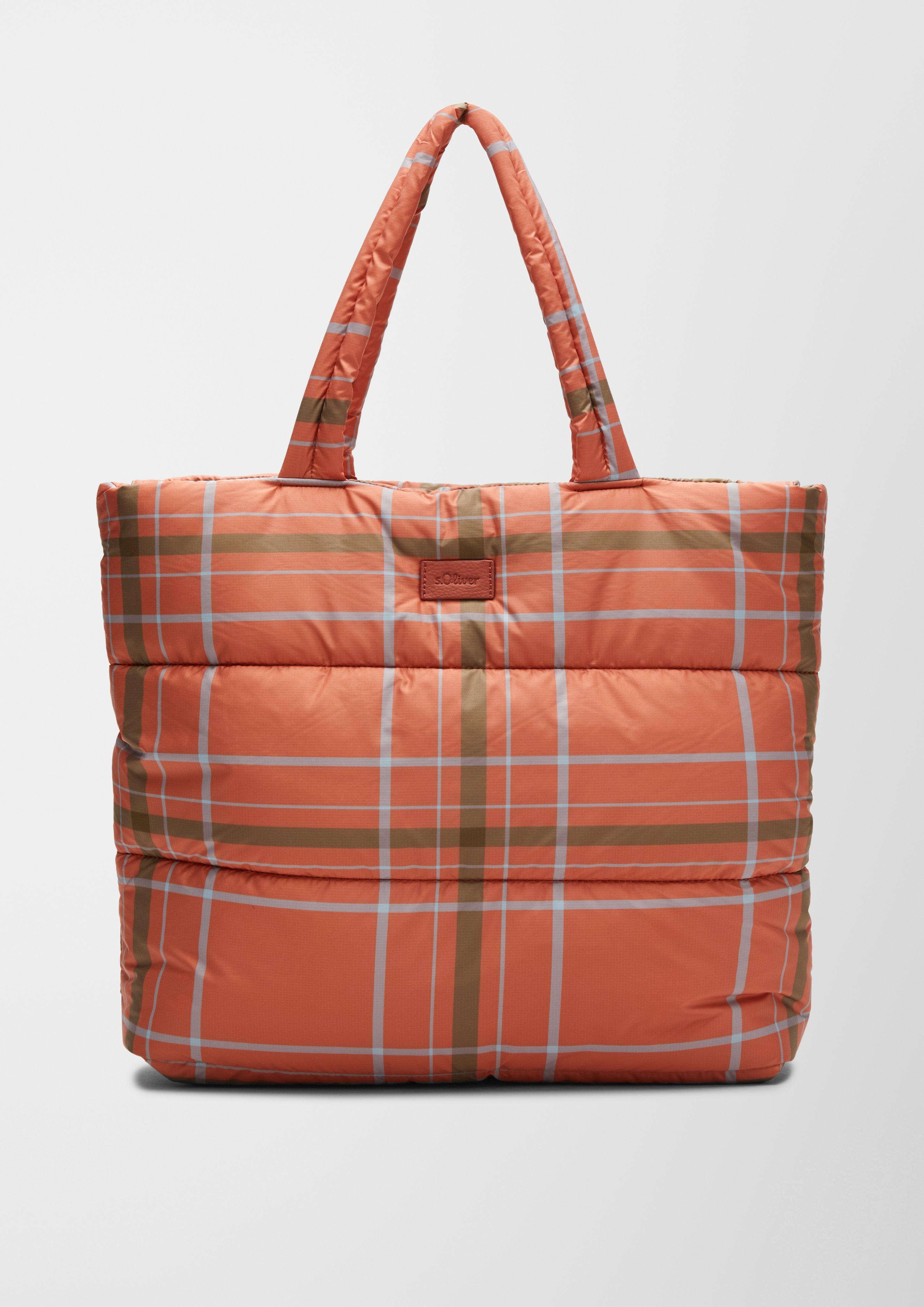 Shopper mit Karomuster  2130108-27N1