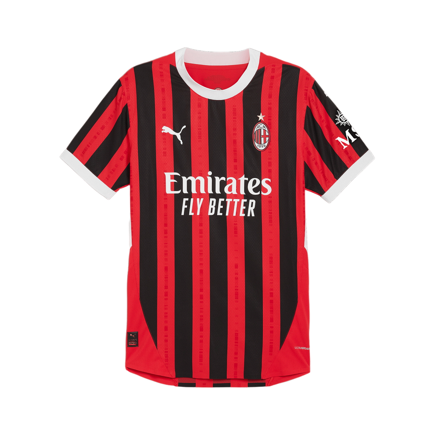 PUMA AC Mailand Auth. Trikot Home 2024/2025 Rot F01