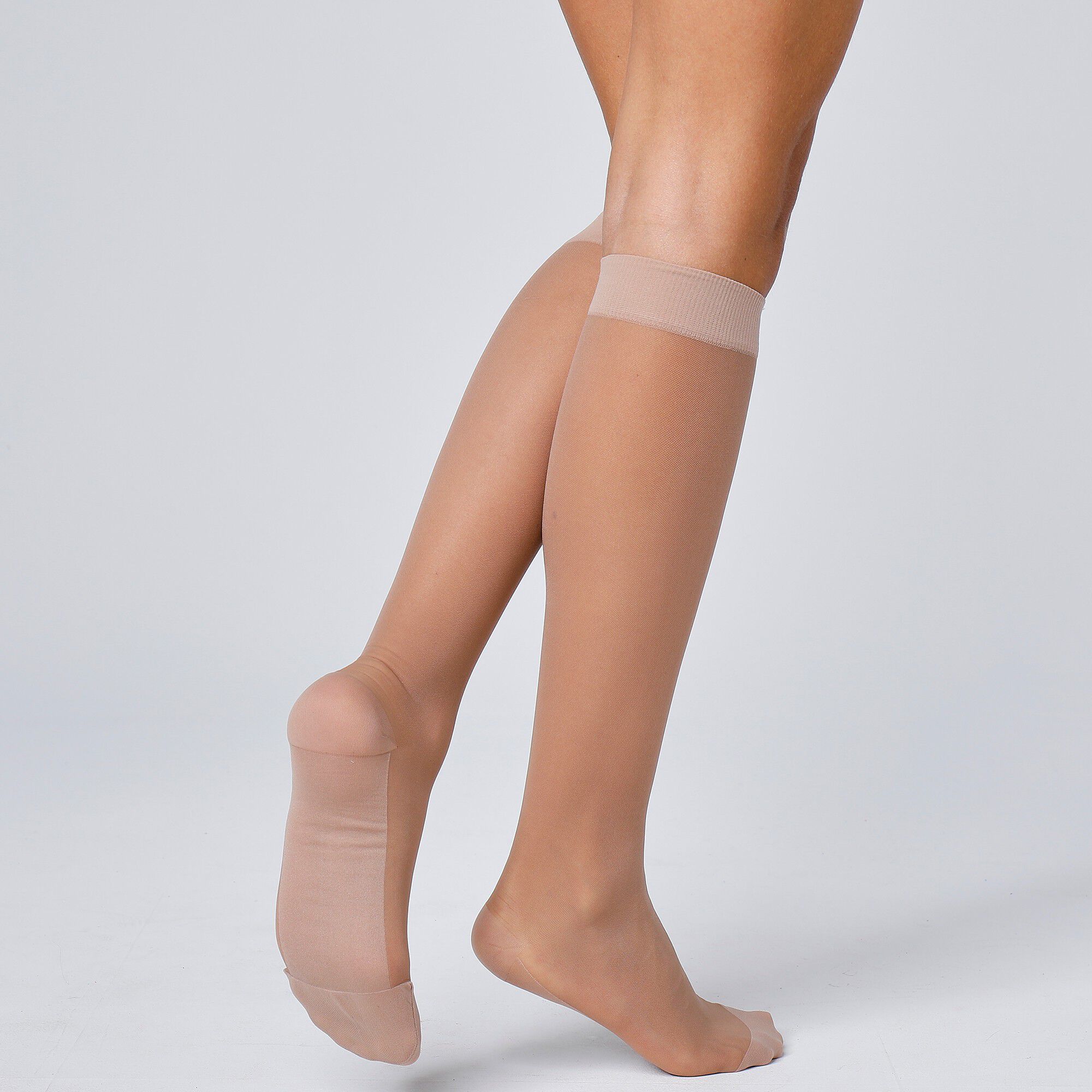 Mi-bas anti fatigue 70 deniers