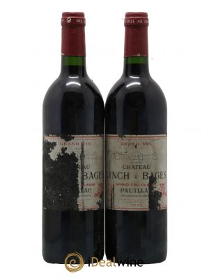 Château Lynch Bages 5ème Grand Cru Classé  1995 - Lot de 2 Bouteilles