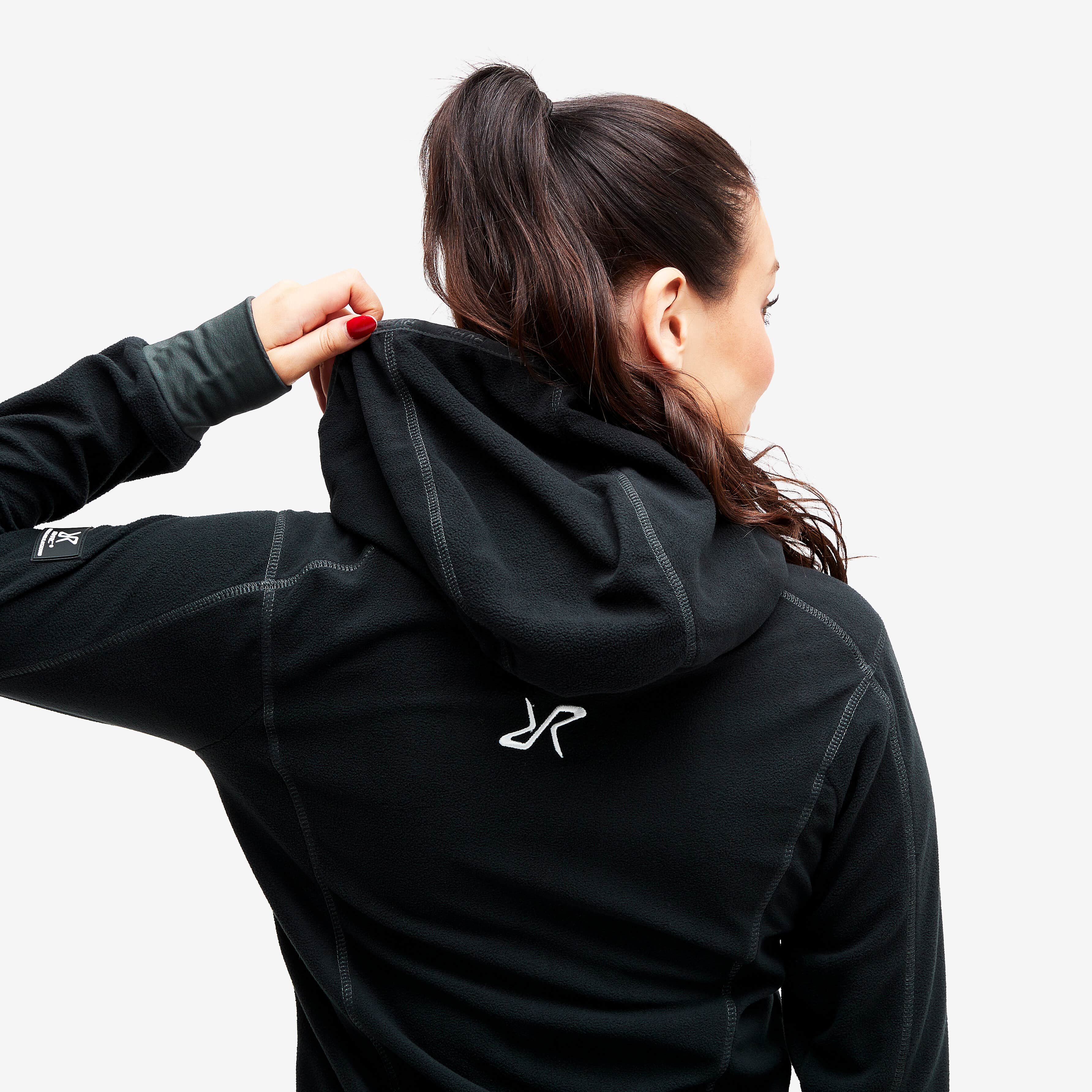 Trekker Hoodie Femme Black
