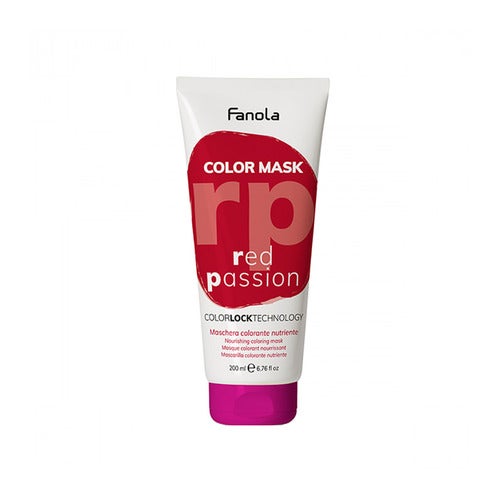 Fanola Color Mask Mască de culoare 200 ml Total Black