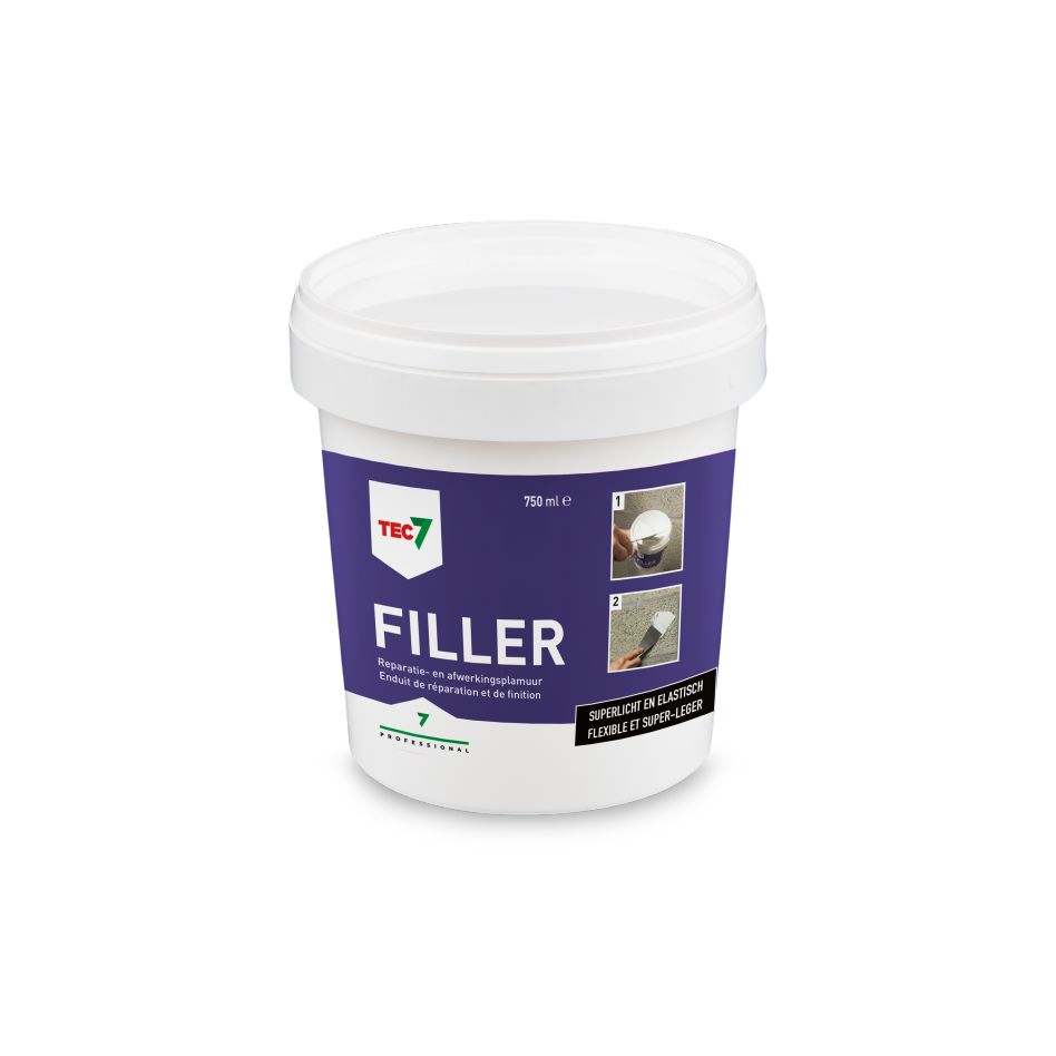 TEC7 601075000 Masilla superligera para reparación y acabado, 750 ml