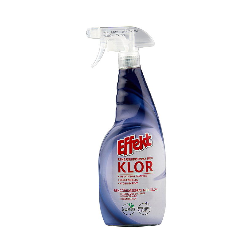 Effekt Rengjøringsspray 750 ml, m/klor Effekt