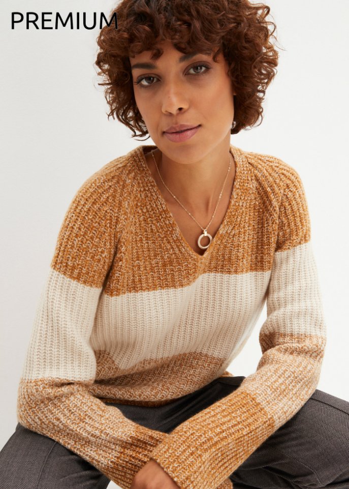 Wollpullover mit Good Cashmere Standard®-Anteil