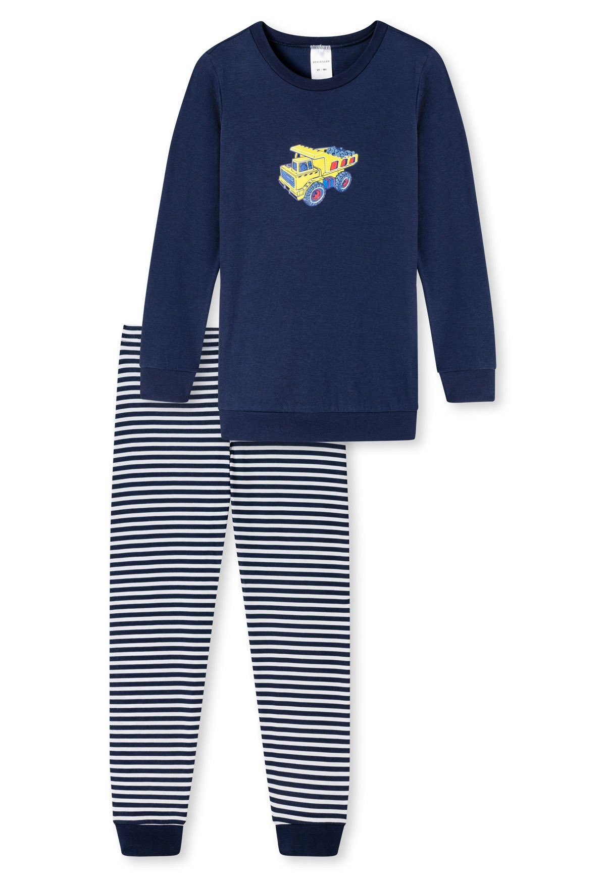 Schiesser Pyjama Jungen Schlafanzug Set 2-tlg. - lang, Kinder
