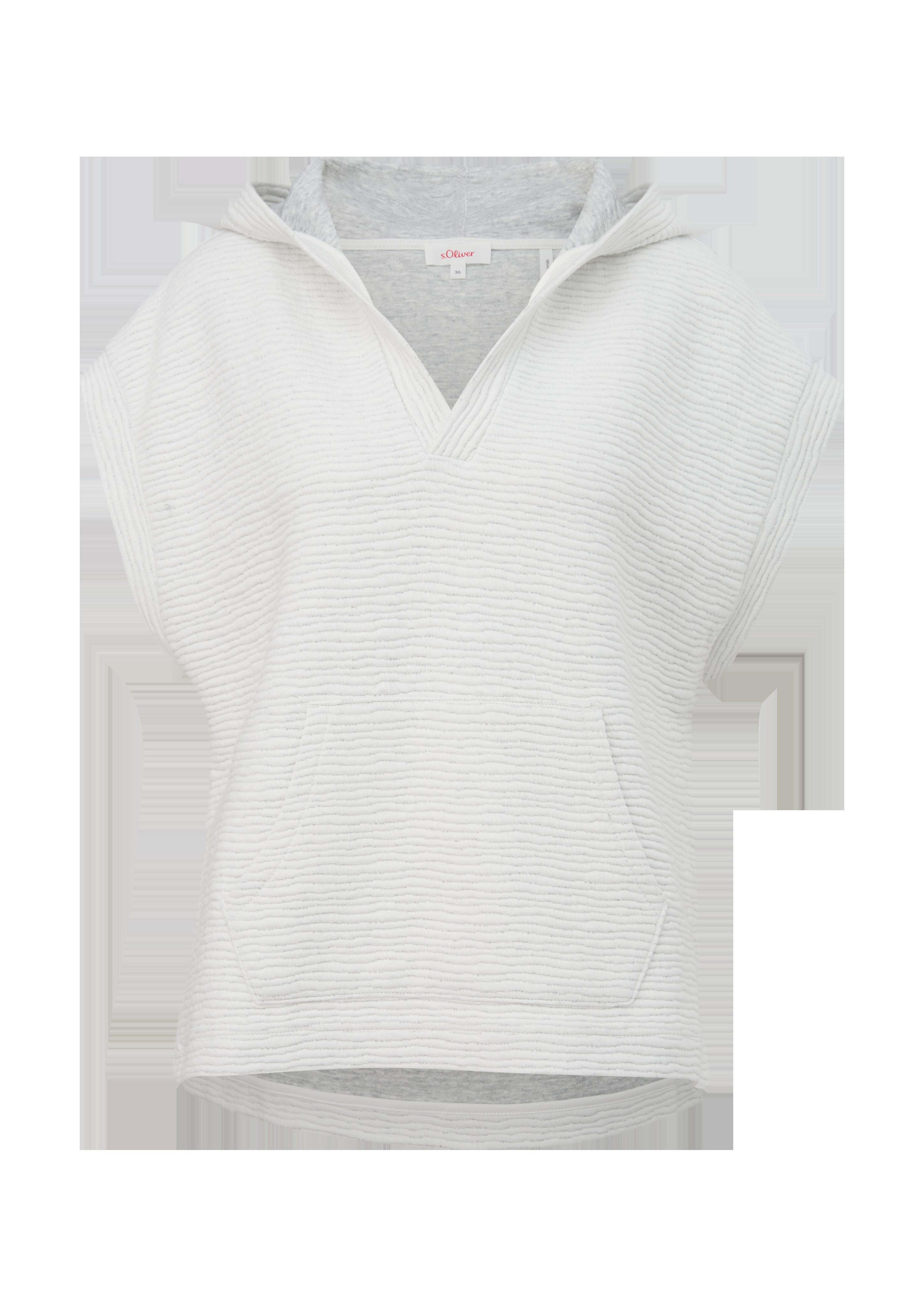 Kurzarmhoodie mit Kängurutasche  2126065-0210