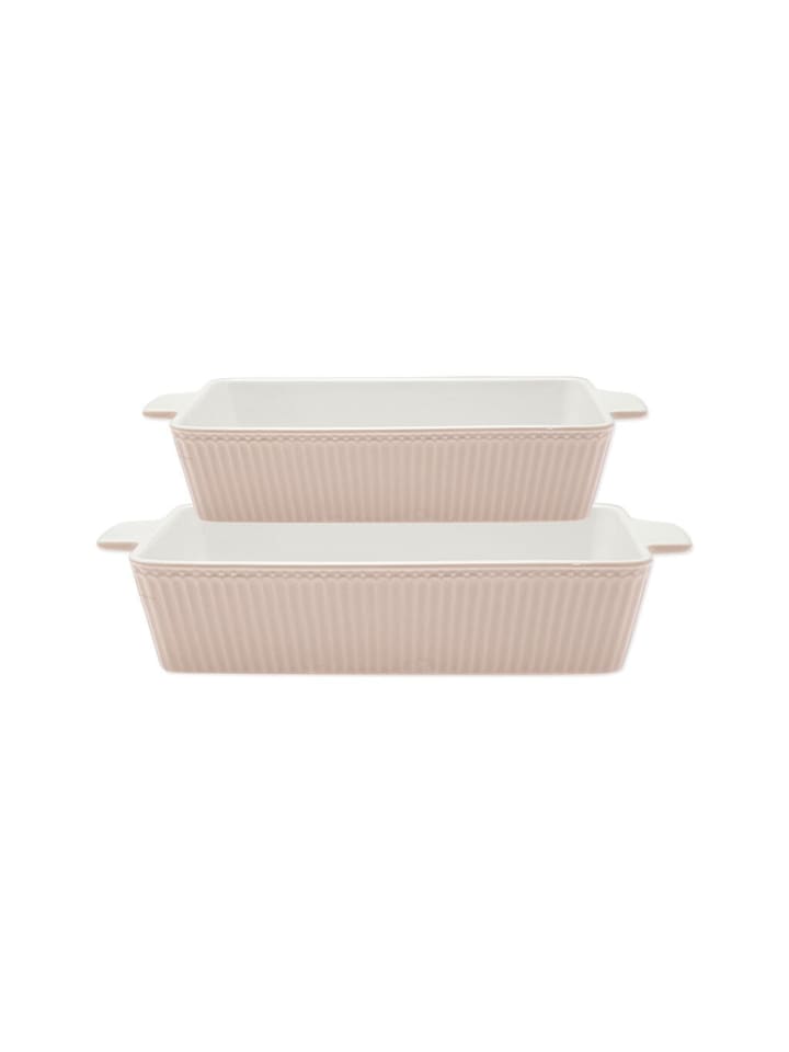 Greengate Auflaufform Alice rechteckig 2er Set in creamy fudge günstig kaufen onesize
