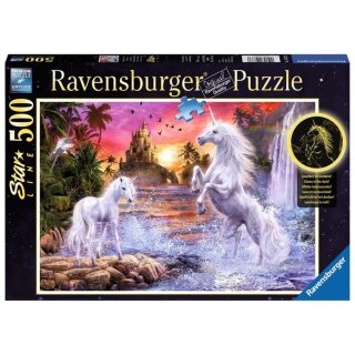 Ravensburger Puzzle - Einhörner am Fluss (500 Teile)