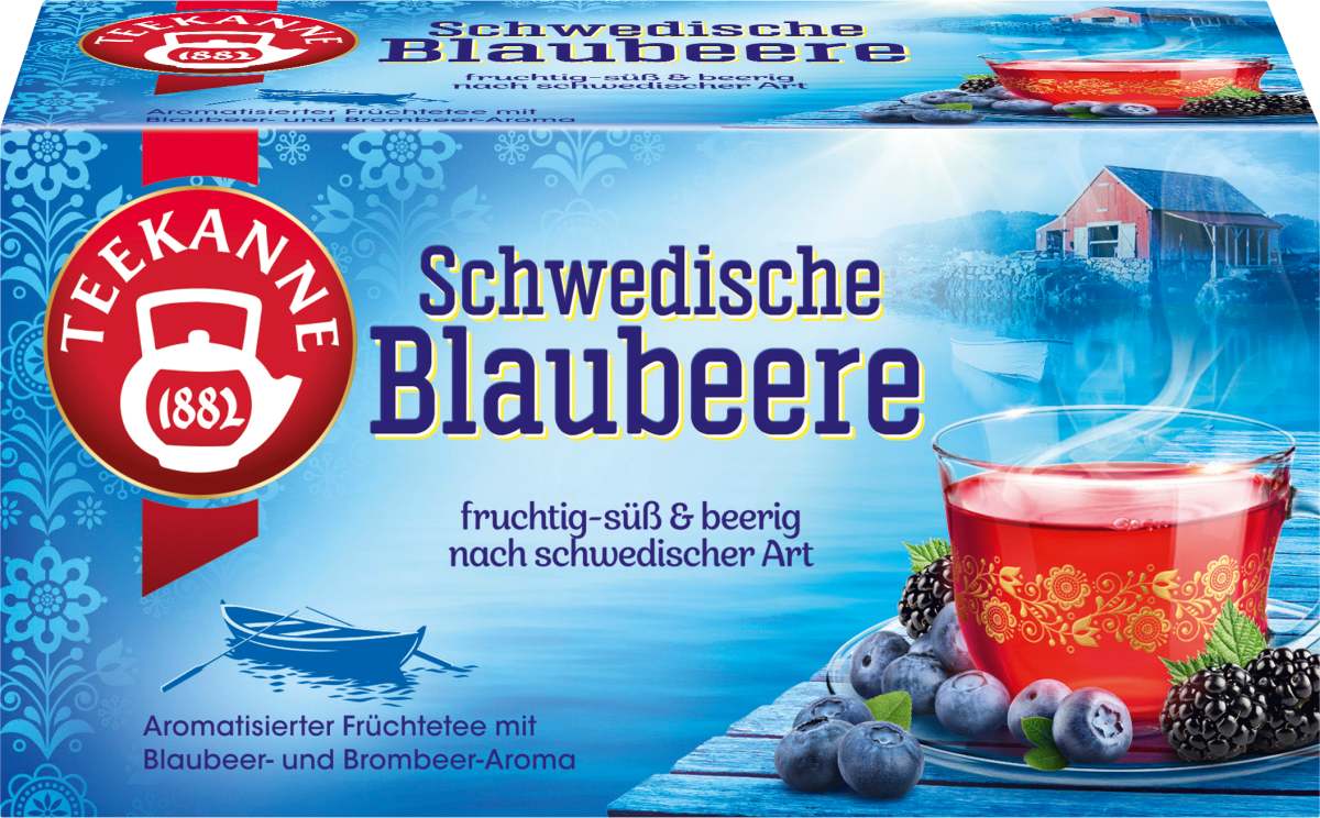 Früchtetee Schwedische Blaubeere (20 Beutel), 45 g