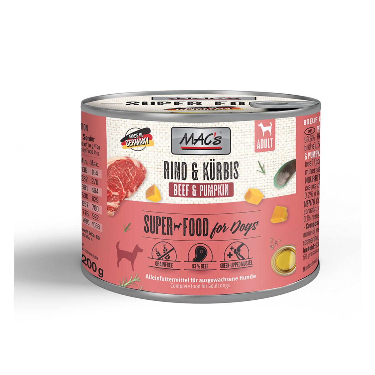 MAC's Dog Rind und Kürbis günstig kaufen bei ZooRoyal