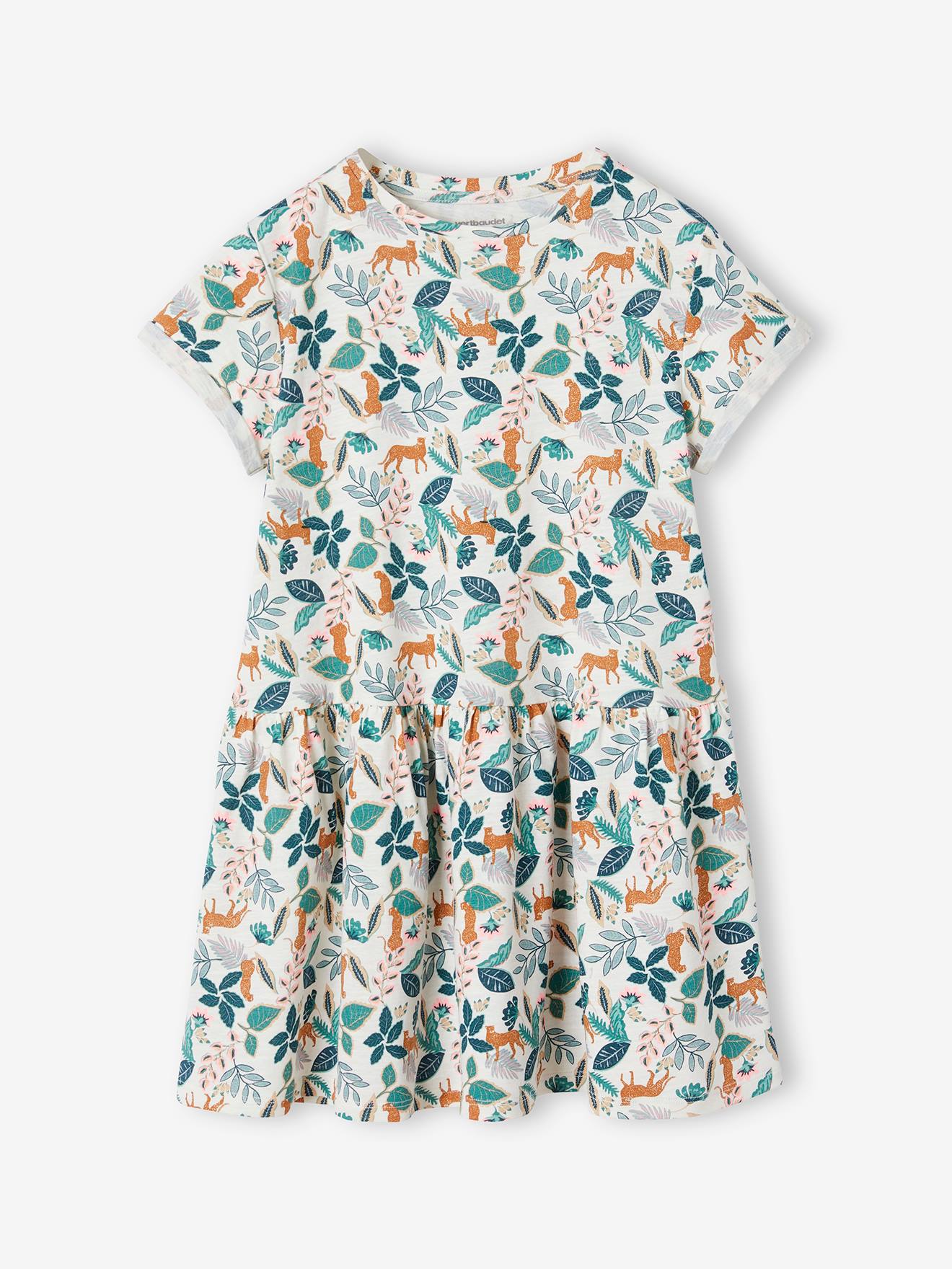 Vertbaudet Mädchen Shirtkleid BASIC Oeko-Tex - hellrosa