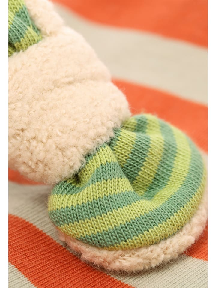 Sigikid Schnuffeltuch Natural Stripes Green in sand günstig kaufen onesize