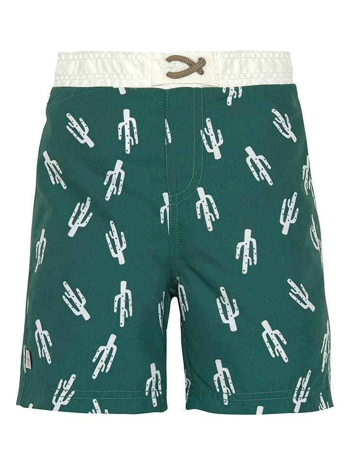 Lässig Badeshorts in Grün/ Grün günstig kaufen