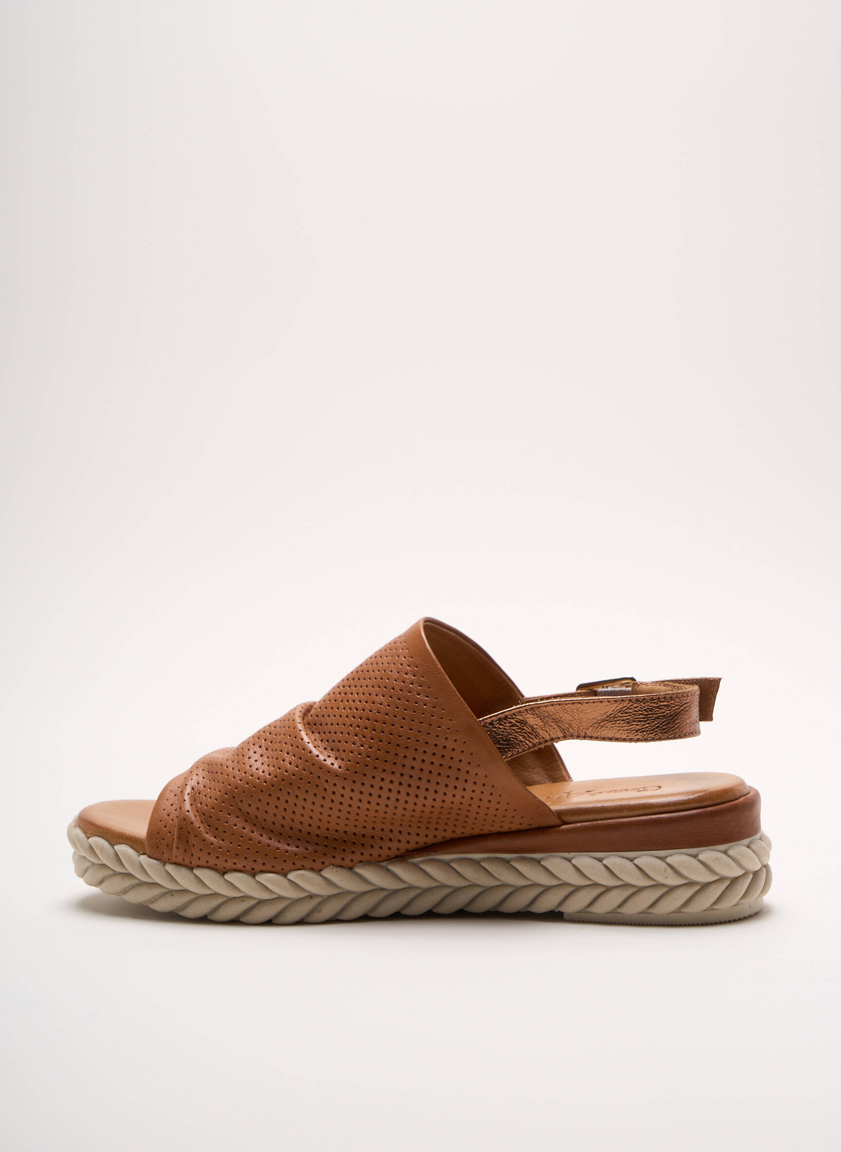 Coco Et Abricot Sandales Nu Pieds Femme couleur marron