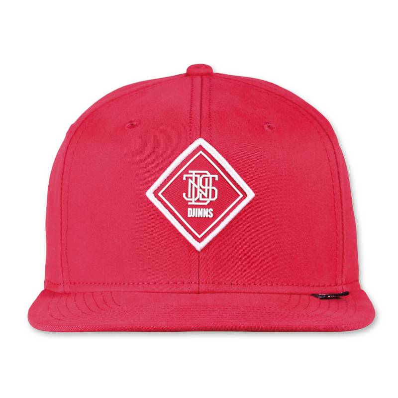 Djinns 6 Panel Snapback Cap Brushed Twill Cap