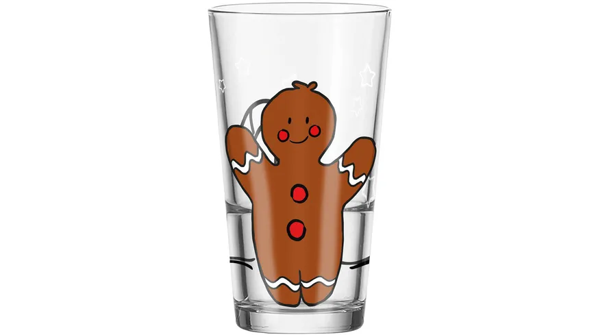 LEONARDO Glas CANDELA Lebkuchenmann 330ml