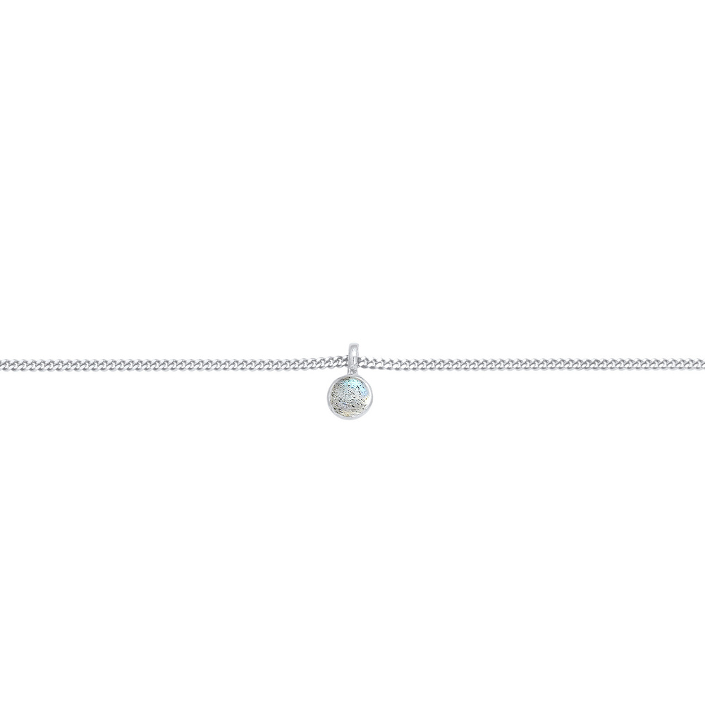 Elli Elli Collier Femme Choker Solitaire Trend avec pierre précieuse Labradorite en ar collier