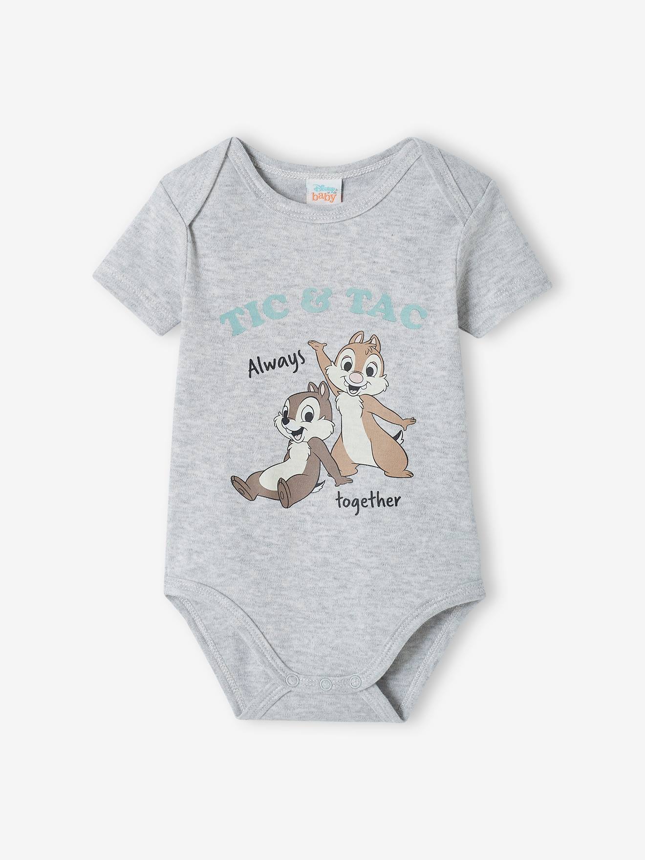 Disney 2er-Pack Baby Bodys Disney Animals Chip & Chap - salbeigrün